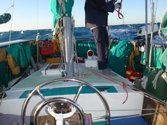 Вид на ют в "походном" состоянии.